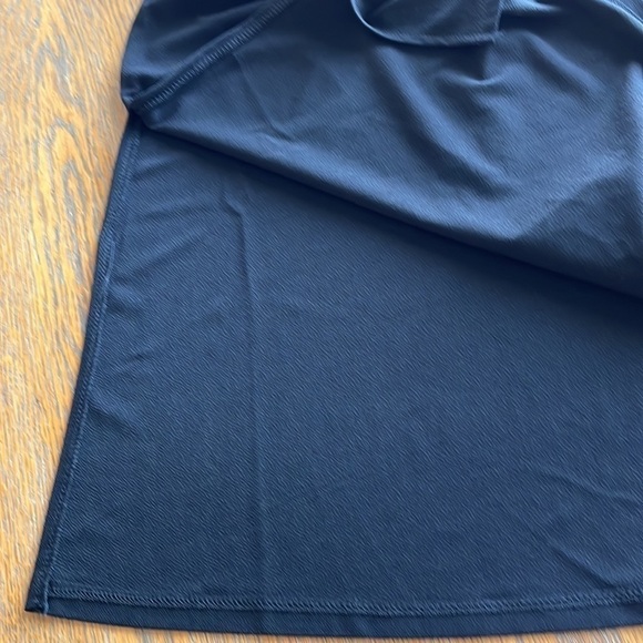 NWT Adyson Parker Tie-Waist Midi Knotted Sash Sheath Black Dress XS - Picture 12 of 14